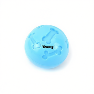 Yommy Bone-shaped Food-discharging Ball 7cm <b>Pet</b> <b>Interactive</b> <b>Toy</b> - Product Image 2