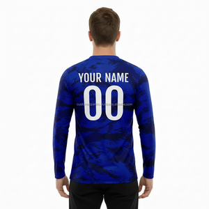 เสื้อยืดผ้าฝ้ายแขนยาว220ก. เปิดไหล่สีล้วนแนววินเทจเสื้อยืดซักได้ตามต้องการ - Product Image 4