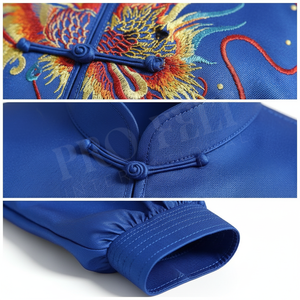 Uniforme de Artes Marciales Mixtas (MMA) para Exteriores, Conjunto de Uniforme de Kung Fu y Tai Chi de Manga Larga, Traje de Artes Marciales de Alta Calidad, Uniforme de Karate Bordado Personalizado - Product Image 4