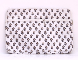 กระเป๋าใส่แล็ปท็อปบุผ้าฝ้ายแบบควิลท์ - Product Image 3
