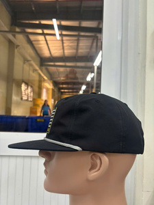 Gorra Snapback Estructurada de 5 Paneles con Bandera de Vietnam Bordada, Visera Plana, Unisex, de Algodón, Casual, con Cierre Ajustable, Gorras al por Mayor - Product Image 3
