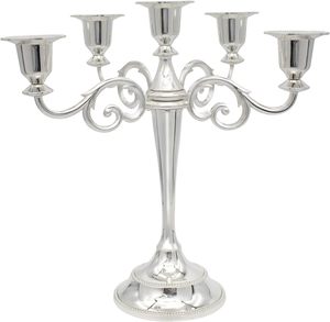 Candelabro de Aluminio Moderno con Elegante Artesanía para Centros de Mesa de Boda y Proyectos de Decoración de Hoteles - Product Image 6