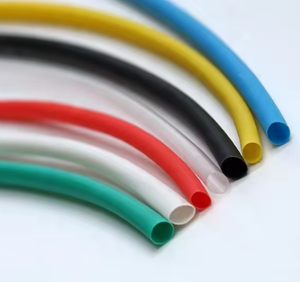 ปลอกหุ้มฉนวนวัสดุ PE แบบสองชั้น ทำจากยางซิลิโคน หดตัวได้เมื่อโดนความร้อน พร้อมกาวภายใน - Product Image 5