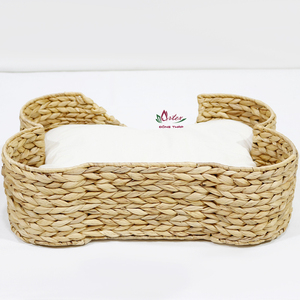 Artex Dong Thap - Casa para Mascotas Hecha a Mano con Jacinto de Agua, Ecológica, Sostenible, Personalizable, Refugio Duradero para Animales Pequeños - Product Image 2