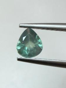 Alexandrite Pierre précieuse en vrac, taille poire, vert turquoise, facettée, rare, pour collectionneur, pour la création de bijoux fins - Product Image 4