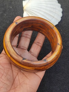 Fashion Buffalo Horn <b>Bangles</b> Handmade Unisex Classic Crafted Horn <b>Bangles</b> <b>Set</b> for Women Traditional <b>Bangle</b> Natural Touch - Product Image 6