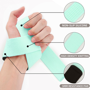 Sangles de levage ajustables pour fitness, support de poignet pour musculation, entraînement, soulevé de terre, tractions, équipement de soutien - Product Image 5