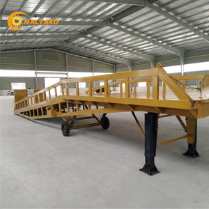 Rampa Móvil para Montacargas Naltako de 15 Toneladas, 16 m de Longitud, Plataforma Extra Ancha de 2.2 m, Elevación Máxima de 1.9 m para Camiones Pesados de Gran Altura al Suelo - Product Image 4