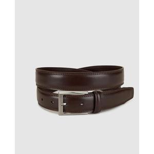 Boucle en acier, ceinture de luxe formelle pour homme, en cuir de vache véritable, fabriquée à la main, style européen, imperméable, confortable, impression par transfert thermique - Product Image 4