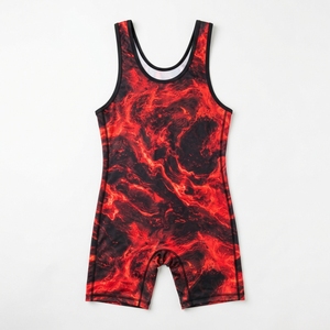 Traje de Lucha Libre Personalizado con Diseño Sublimado, Uniforme de Lucha Libre de Spandex y Nailon para Adultos y Jóvenes, Fabricante de Artículos Deportivos - Product Image 4