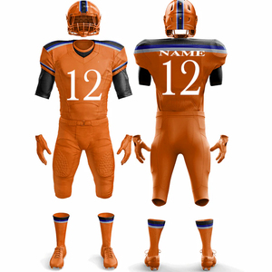Maillot de football américain personnalisé sans manches, respirant, imprimé sur le devant, vêtements de sport de performance supérieure, séchage rapide, athlétique - Product Image 3