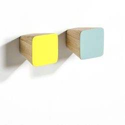 Boutons de tiroir décoratifs en résine et en bois assortis avec des motifs d'organisation - Product Image 4