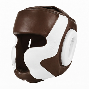 Protector de Cabeza Five B BOXING con Casco Deportivo Protector Facial Transparente para Adultos Unisex, Material de Cuero, Cierre de Velcro - Product Image 2