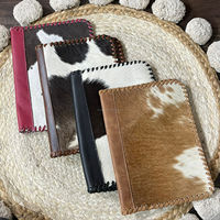 Funda de Biblia de Cuero de Vaca con Pelo de Lujo 2026, Fundas de Cuero Genuino de Alta Calidad para Libros, Diarios, Cuadernos de Viaje y Escritura