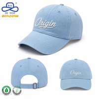 Casquette de baseball personnalisée brodée, effet délavé, couleurs variées, style Campus League Rétro Sport Dad Hat, vente en gros, ODM, OEM, usine