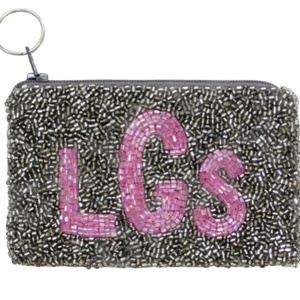 Monedero con cuentas de semillas LCS, hermoso accesorio de moda con características de accesorios de moda - Product Image 1