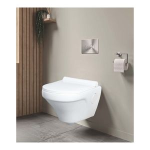 WC mural moderne de haute qualité en forme de Rubik, 510x365x320mm, en céramique, pour salle de bain commerciale. - Product Image 6
