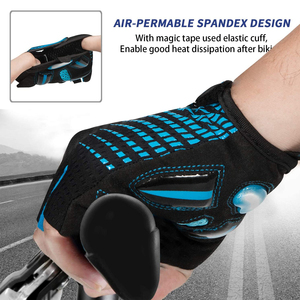 Liquidación de Guantes Deportivos de Medio Dedo para Ciclismo, Gimnasio y Fitness, Guantes Antideslizantes para Ciclismo de Montaña y Carretera - Product Image 2