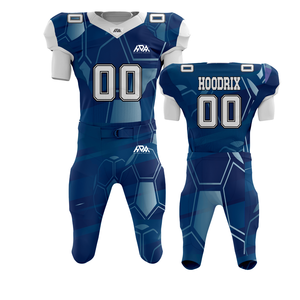 Uniforme de Fútbol Americano Personalizado, Jersey Cosido con Tela Tackle Twill, Sublimación Completa, Malla Transpirable con Almohadillas Integradas, Pantalones Juveniles - Product Image 2