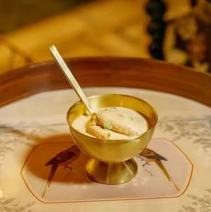 Trendy Metal <b>Ice</b> <b>Cream</b> <b>Bowl</b> Stainless Steel Polished Dessert Dish Stylish Kitchenware - Product Image 3