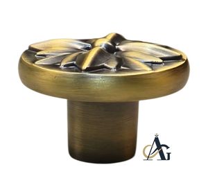 มือจับลูกบิดทองเหลืองเนื้อเรียบหรูทันสมัยสำหรับตู้ลิ้นชักตู้เสื้อผ้าตู้เสื้อผ้าเฟอร์นิเจอร์ฮาร์ดแวร์ทนทานติดตั้งง่าย - Product Image 4