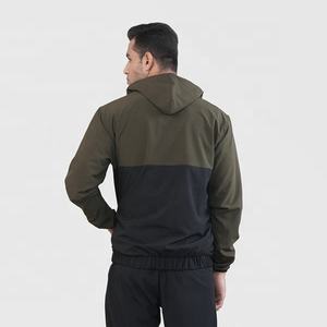 Sudadera con Capucha Ligera de Otoño 2023 para Hombre, Unisex, de Felpa Francesa, Transpirable, Ecológica, con Cintura Elástica, Bolsillos Laterales con Cremallera, de Dos Tonos - Product Image 2
