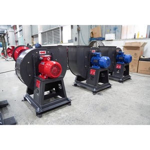 พัดลมดูดอากาศแบบแรงเหวี่ยงอุตสาหกรรม CEP-2-3.8D สำหรับระบายอากาศใต้ดิน แรงดัน 400Pa-2600Pa ขับเคลื่อนโดยตรง จ่ายอากาศบริสุทธิ์ 220-380V แบบตั้งพื้น - Product Image 1