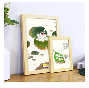 A4 Custom Poster or Picture <b>Frame</b> <b>Wall</b> Creative Mdf Wood <b>Frame</b> for Home Decor - Product Image 5