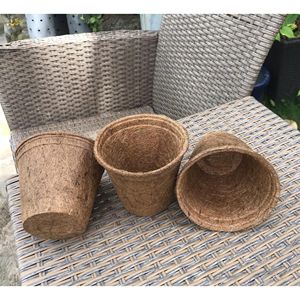 Maceta Biodegradable de Fibra de Coco, Contenedor Natural para Plantación en Hogar, Jardín, Invernadero y Aplicaciones Agrícolas - Product Image 6