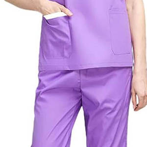 Ensemble d'uniformes médicaux, tissu confortable, tenue de travail quotidienne, uniforme du personnel infirmier de clinique, léger et respirant - Product Image 4