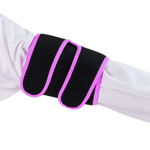 Manchon de compression professionnel pour le coude, idéal pour l'entraînement en salle et les activités sportives, avec grip antidérapant et soutien élastique doux. - Product Image 4