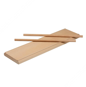 Wood Gnocchi Board Wooden Pasta Board with <b>Rolling</b> <b>Pins</b> for Gnocchi New Crafts Wood Gnocchi Board Best Price - Product Image 3