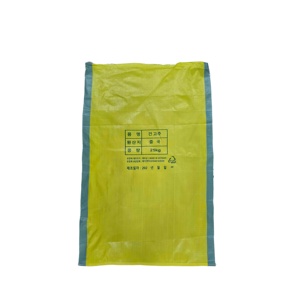 Rectangular Shape 25kg/50kg PP Woven Sack Drawstring Zipper Top Flexo Printed Plastic <b>Bag</b> for Sand Coal Cement Household <b>Packing</b> - Product Image 3