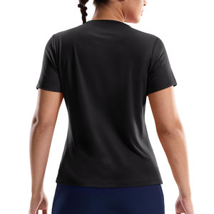 Últimos Diseños, Camisetas Deportivas Ligeras de Color Sólido para Mujer en Venta, Producto Más Vendido, Ropa Casual, Camiseta Deportiva para Mujer - Product Image 2
