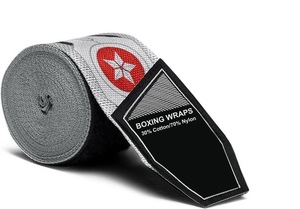 Vendas de Boxeo Ligeras de Algodón Impresas OEM GAF con Presilla para el Pulgar, Logotipo Personalizado Disponible, para Uso Unisex - Product Image 3