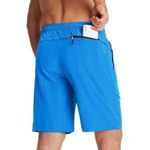 กางเกงขาสั้นลำลองผู้ชายคุณภาพสูง ดีไซน์ตามสั่ง ผลิตจากโพลีเอสเตอร์/คอตตอน แห้งเร็ว ระบายอากาศดี บริการ OEM ขายส่ง - Product Image 3