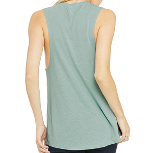 Women 100% Cotton Knitted Solid Color O-Neck Short Tank <b>Top</b> with Tassel Lace Detail Breathable Hip Hop Casual Green - Product Image 5
