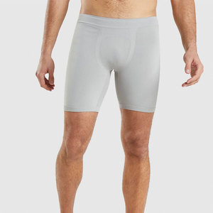 Shorts de sport OEM d'été décontractés pour l'entraînement musculaire, la course et la gym, couleur unie, respirants, séchage rapide, taille élastique - Product Image 1