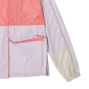 Veste coupe-vent unisexe à blocs de couleur avec capuche, résistante à l'eau, fermeture éclair, légère, toutes saisons, coupe classique, randonnée en plein air - Product Image 5