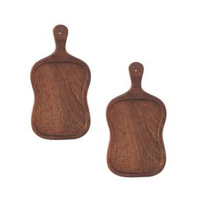 Planche à découper multifonctionnelle en bois d'acacia écologique de qualité supérieure, élégante et durable pour couper les légumes, les fruits et les aliments - Product Image 1