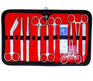 Kit de Disección Biológica Profesional de 22 Piezas, Juego de Anatomía de Acero Inoxidable para Estudiantes de Medicina y Laboratorios Veterinarios - Certificado CE - Product Image 1