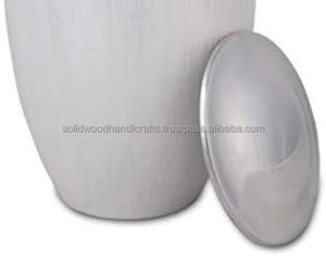 Urnas decorativas de latón para adultos, urnas hechas a mano para entierro de hombres y mujeres. - Product Image 6