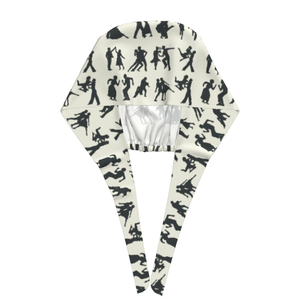 Unisex Ballroom Dance <b>Scrub</b> Cap - Adjustable Tie-<b>Back</b> Medical Hat - Wholesale Factory Price Professional Surgical Headwear - Product Image 3