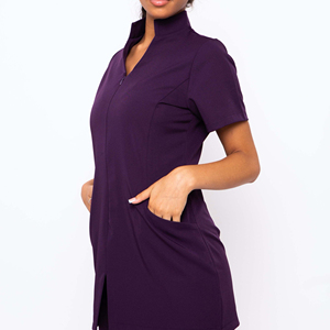 Meilleures ventes : Ensemble de blouses d'uniforme médical en coton pour infirmières et femmes du secteur de la beauté, et ensemble d'uniformes de travail (scrubs) pour femmes, vente en gros - Product Image 5