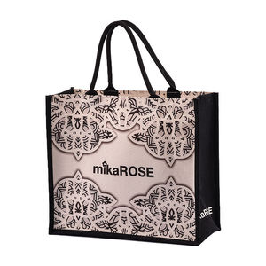 Sac de plage en jute artisanal de qualité supérieure, confectionné avec des coutures fines pour une résistance et une durabilité accrues - Product Image 6