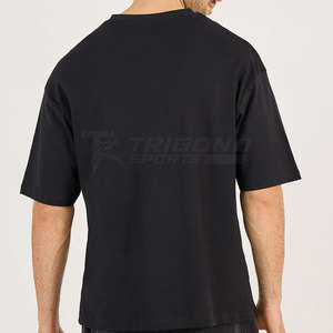 Lightweight Applique Embroidery T-<b>Shirt</b> Textured <b>Patchwork</b> Soft Feel Reliable Stitching Breathable Eco-Friendly 100% Cotton - Product Image 5