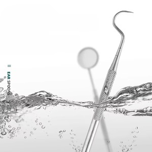 Removedor de Sarro Profesional de Acero Inoxidable, Sonda de Limpieza Bucal Multiusos, Sonda Dental - Product Image 3