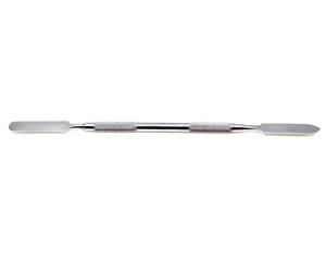 Pousse-cuticules double embout en acier inoxydable réutilisable pour manucure, conception à double tête - Product Image 2
