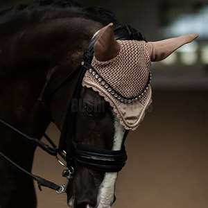 Nouveau stock de bonnets d'oreille de luxe pour chevaux, design élégant, bonnets d'oreille pour chevaux, approvisionnement en gros OEM - Product Image 2