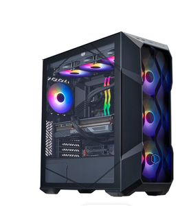 BUENA OFERTA PARA UN NUEVO Gabinete de PC Negro de Torre Media con Soporte para Ventilador Trasero y Panel de Entrada/Salida - Product Image 2